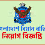বিমান বাহিনী নিয়োগ বিজ্ঞপ্তি ২০২৫