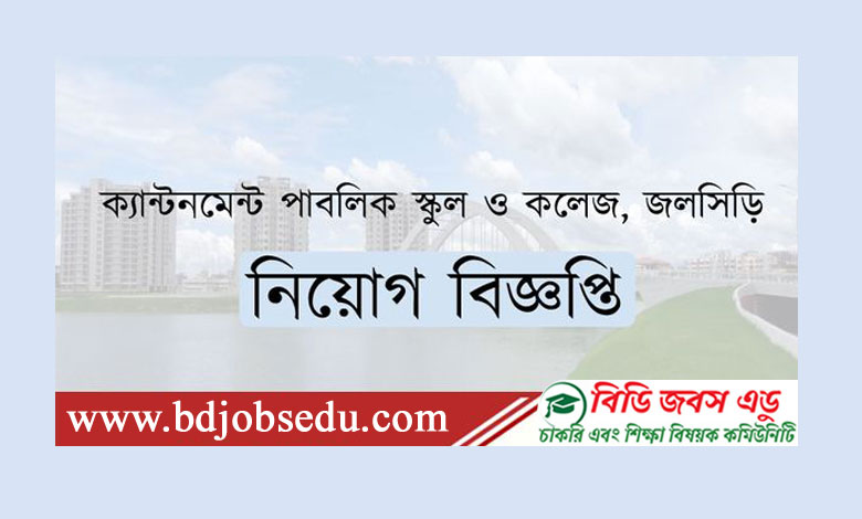 ক্যান্টনমেন্ট পাবলিক স্কুল এন্ড কলেজে নিয়োগ ২০২৩
